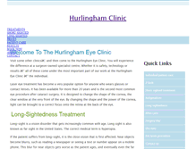 Tablet Screenshot of hurlinghamclinic.co.uk